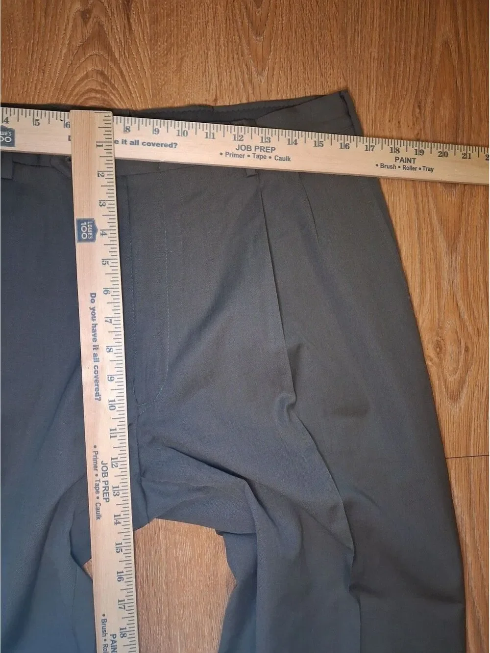 Jos Bank 2 Piece Suit Mens 42L 32x32 Olive Green 100% Wool
